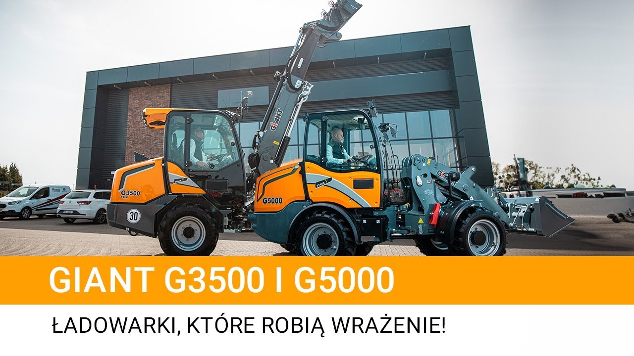 Maszyny, które robią wrażenie - GIANT G3500 i G5000