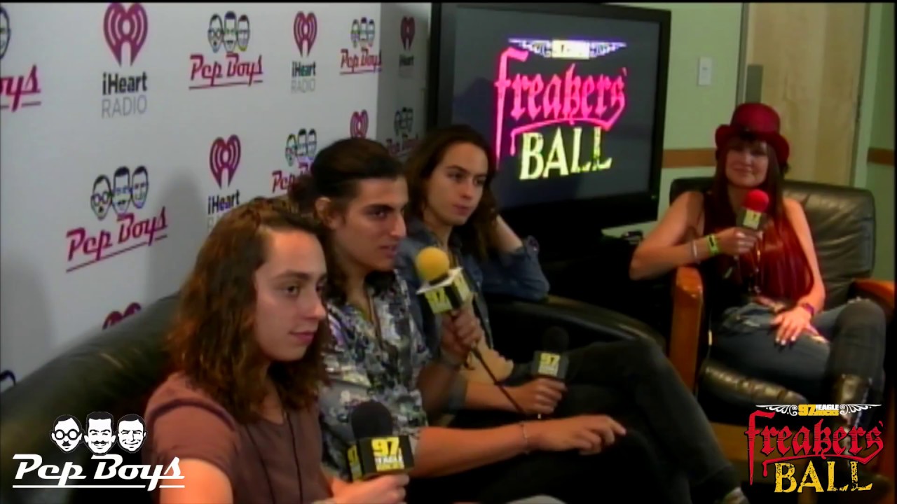 Greta Van Fleet Backstage at 97.1 The Eagle's Freakers' Ball