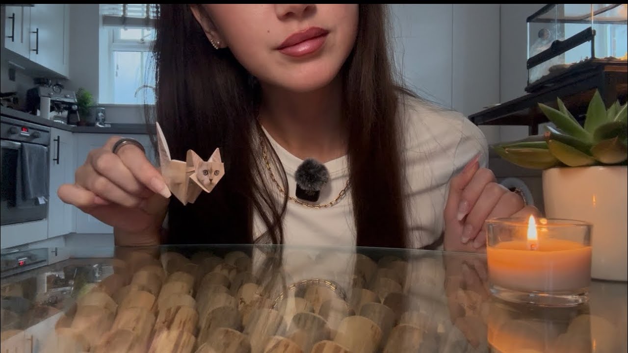 Green Tea & Origami ASMR