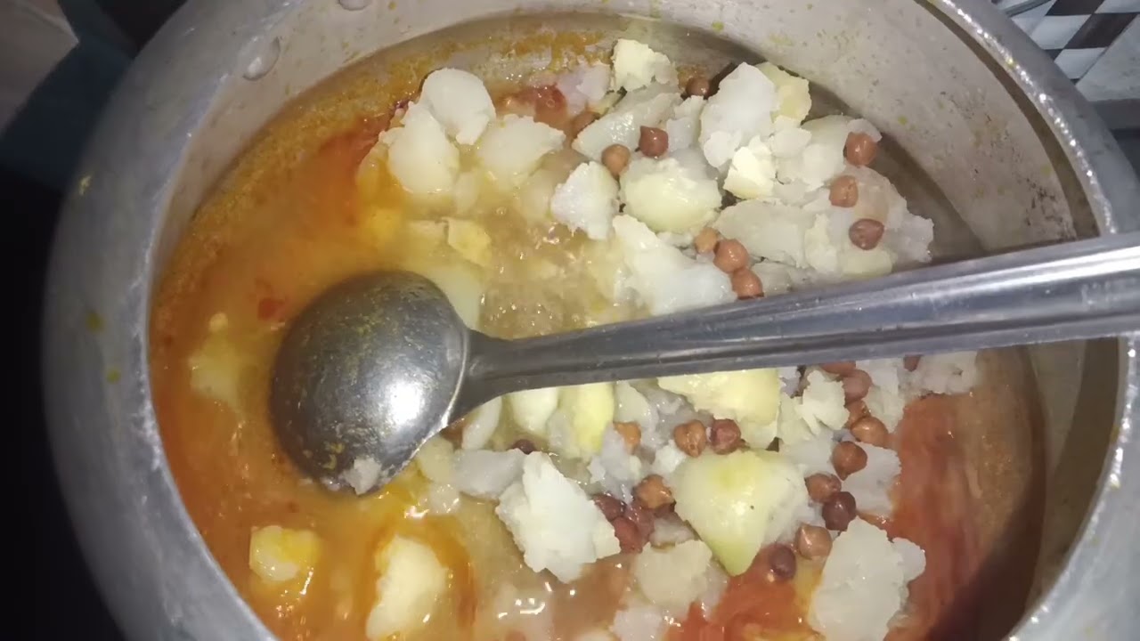 Aloo chole recipe