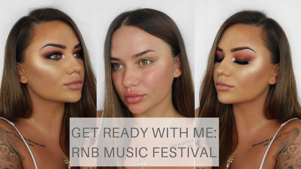 GET READY WITH ME - RNB FRIDAYS MUSIC FESTIVAL || SMJP MAKEUP