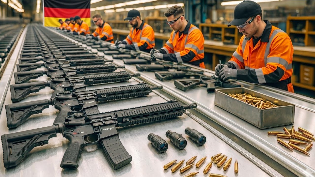 Najpilniej strzeżony sekret wojskowy Niemiec &mdash; kompletna analiza produkcji HK416A5