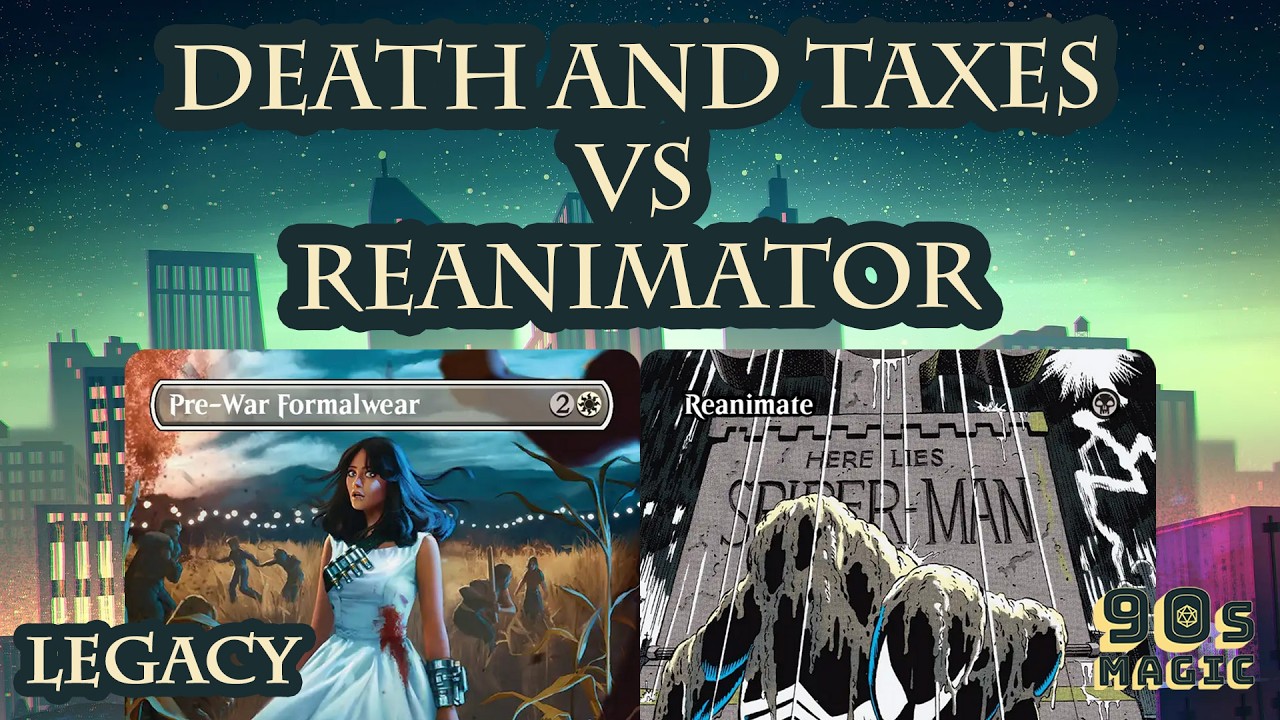 Death and Taxes vs Reanimator [MTG Legacy]