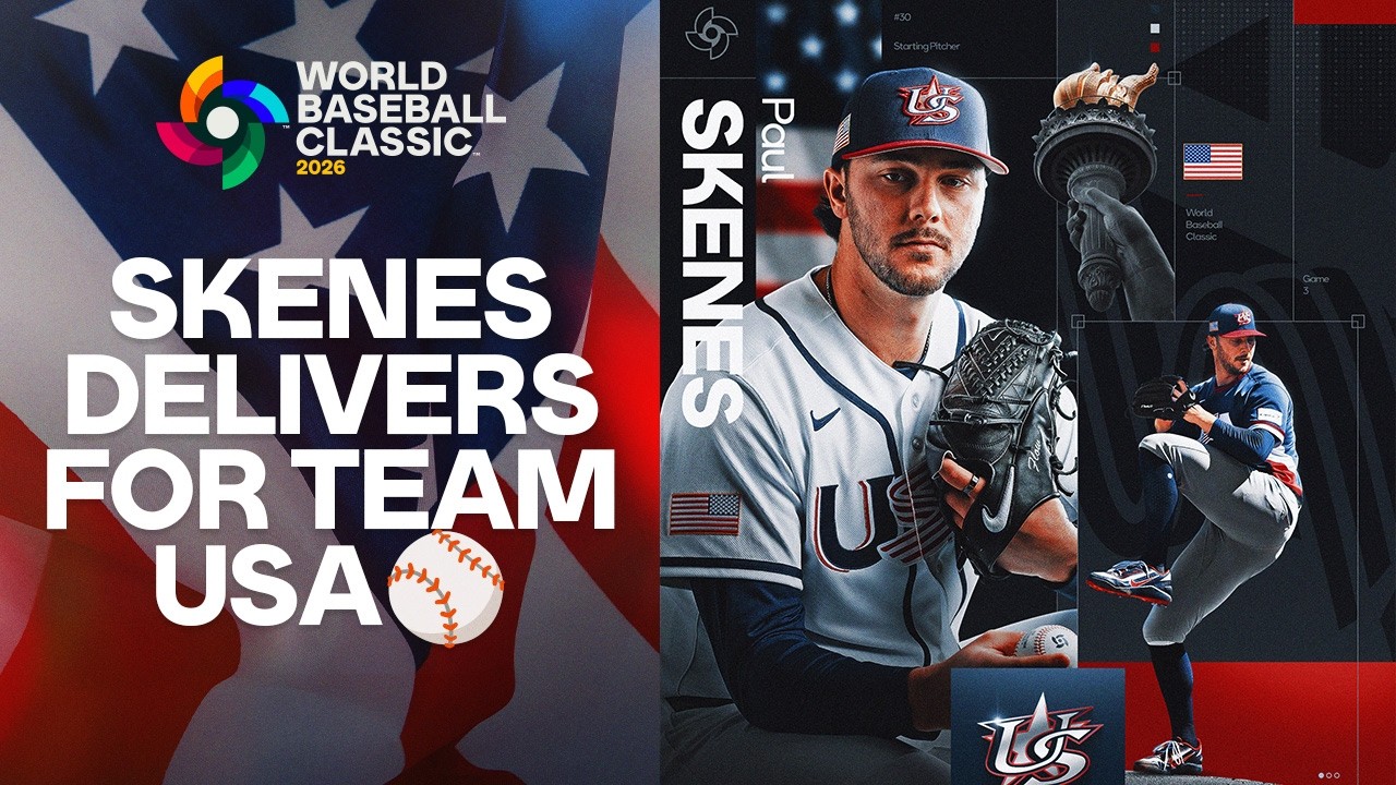 Paul Skenes SHINES in his World Baseball Classic debut with 7 strikeouts over 4 scoreless innings 🌟