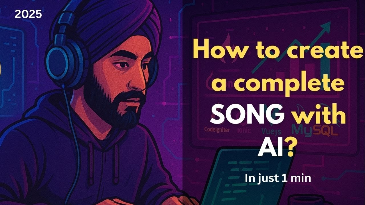 How to Create a Full AI Song (Lyrics, Music, Vocals) &ndash; Step-by-Step Tutorial!