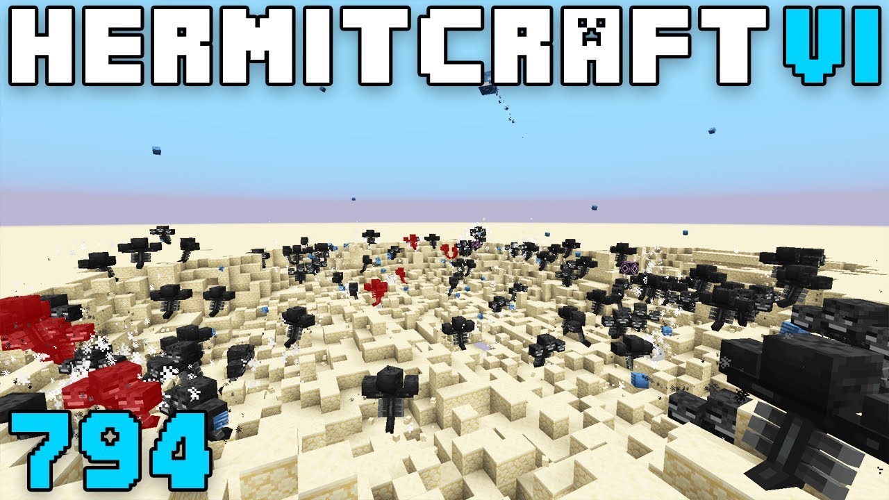 Hermitcraft VI 794 Wither Arena Preperations!