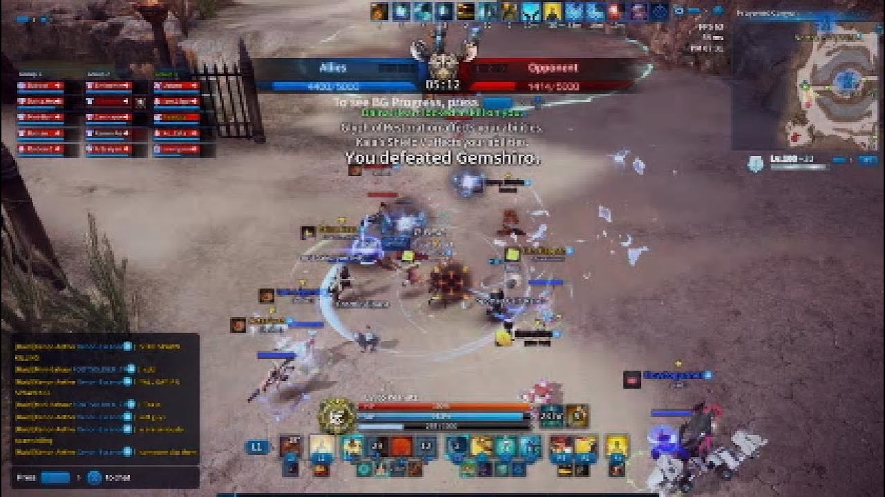 Tera Console - Valkyrie Fraywind canyon! When pve meets pvp