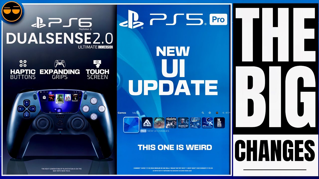 PLAYSTATION 5 - NEW DUALSENSE 2.0 LEAK !? / NEW PS5 UI SURPRISE UPDATE IS WEIRD /GEARS OF WAR E-DAY&hellip;