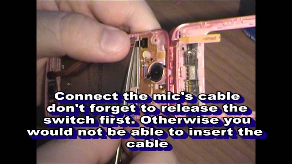 samsung gt c3520 disassembly, flex cable (ribbon) change