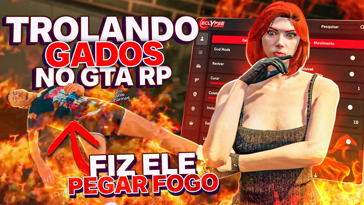 TROLEI O MAIOR GADO DO GTA RP/FIVEM - ECLYPSE