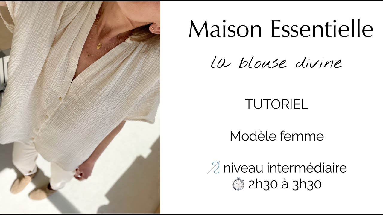 Coudre la blouse divine