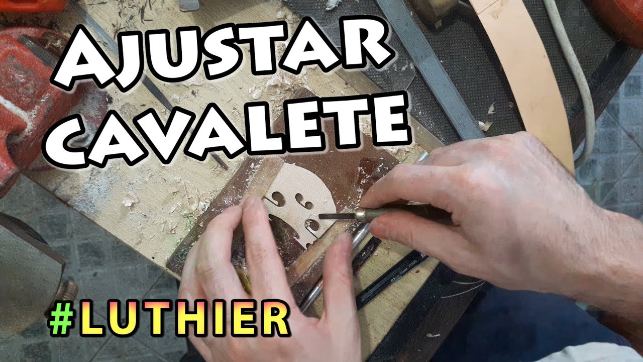 Altura de cordas de violino e viola - Ajuste de Cavalete - MULTILANGUAGE