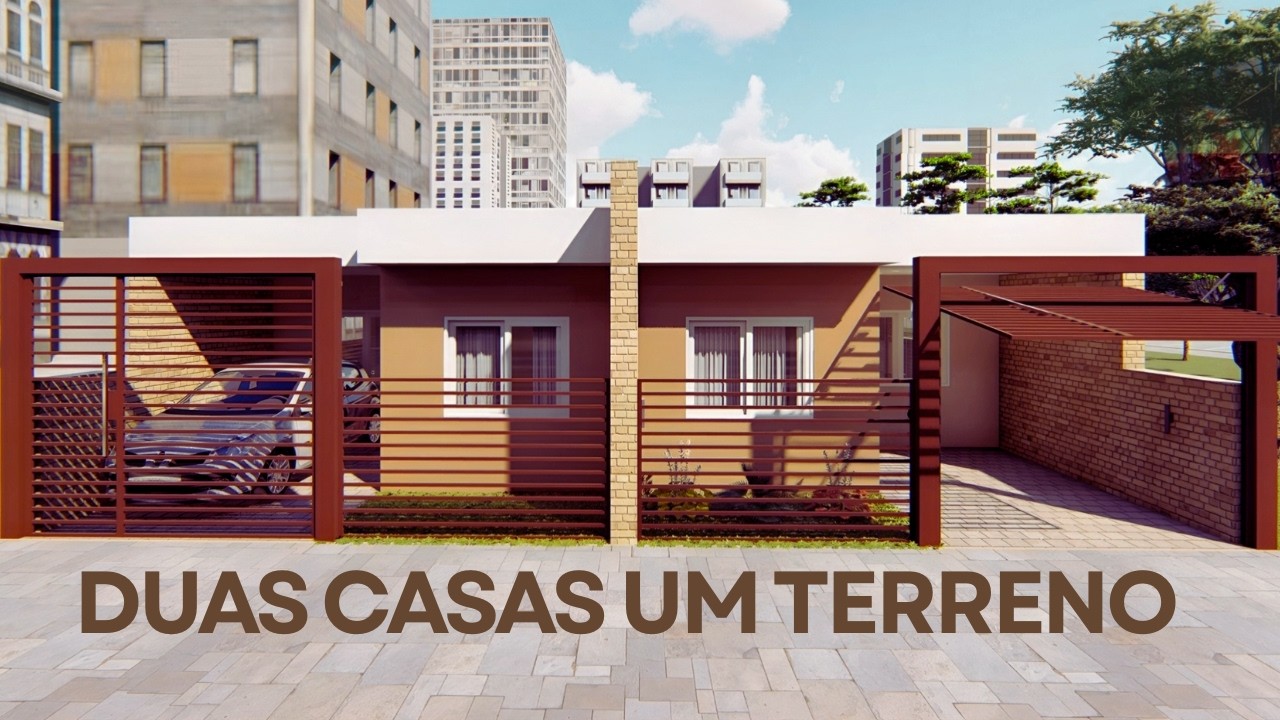 Duas Casas No Mesmo Terreno 12x13 #housetour