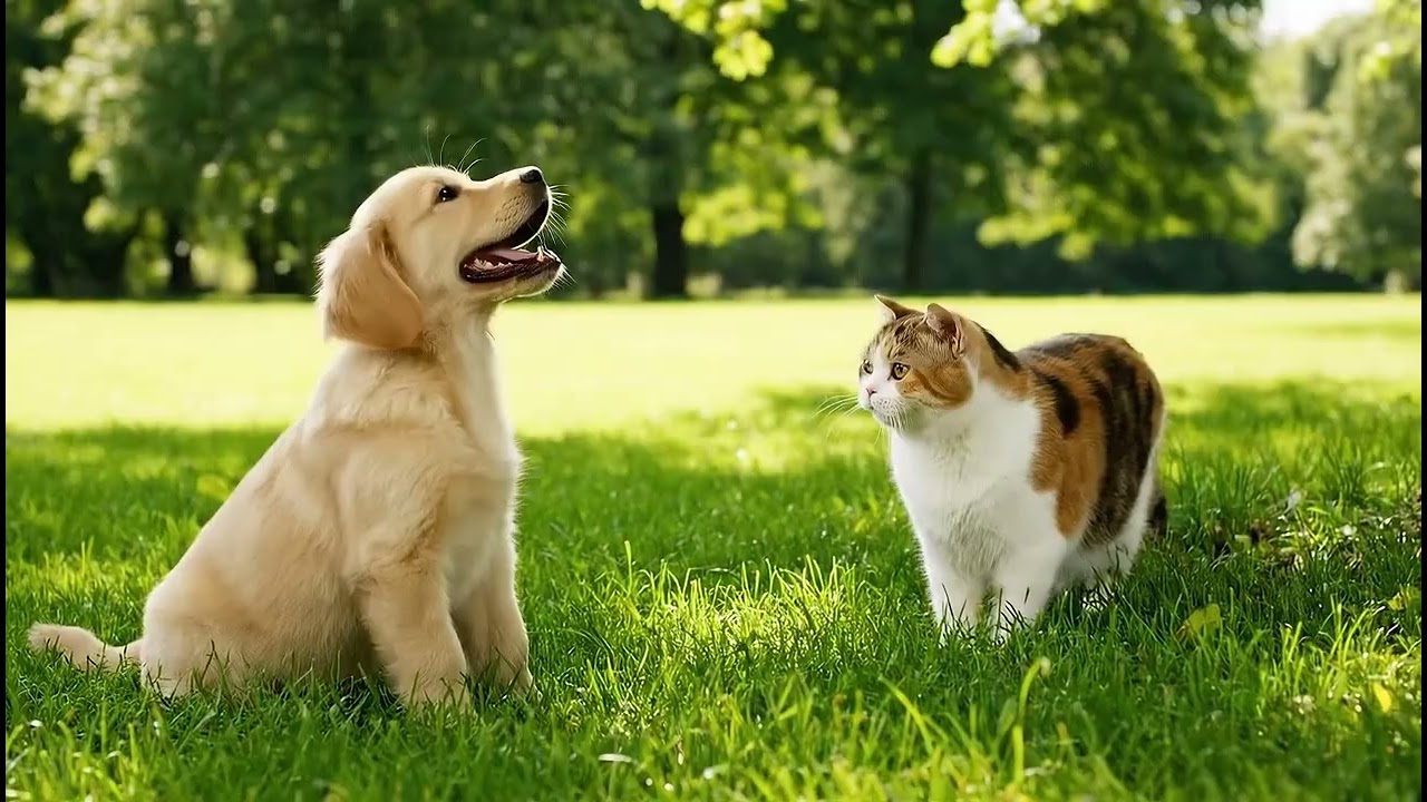 The Missing Toy Mystery: A Cat & Puppy Investigation