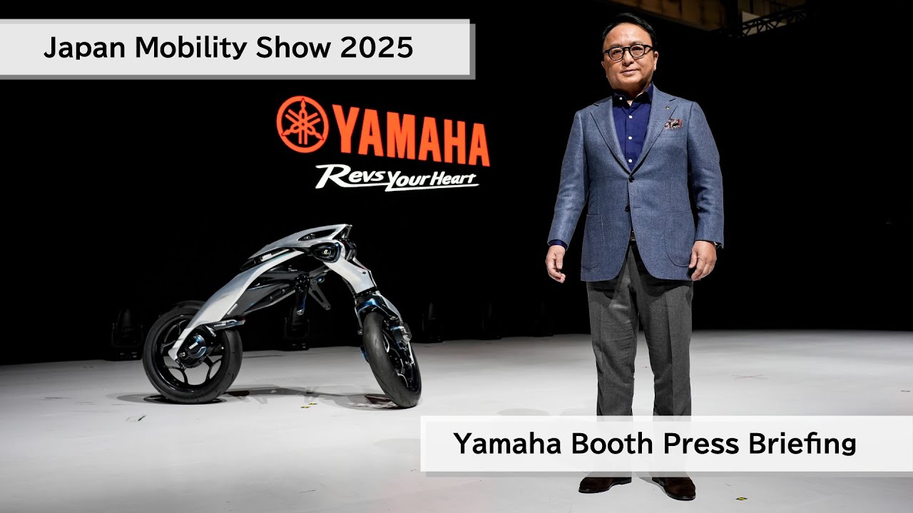 Japan Mobility Show 2025　Yamaha Booth Press Briefing