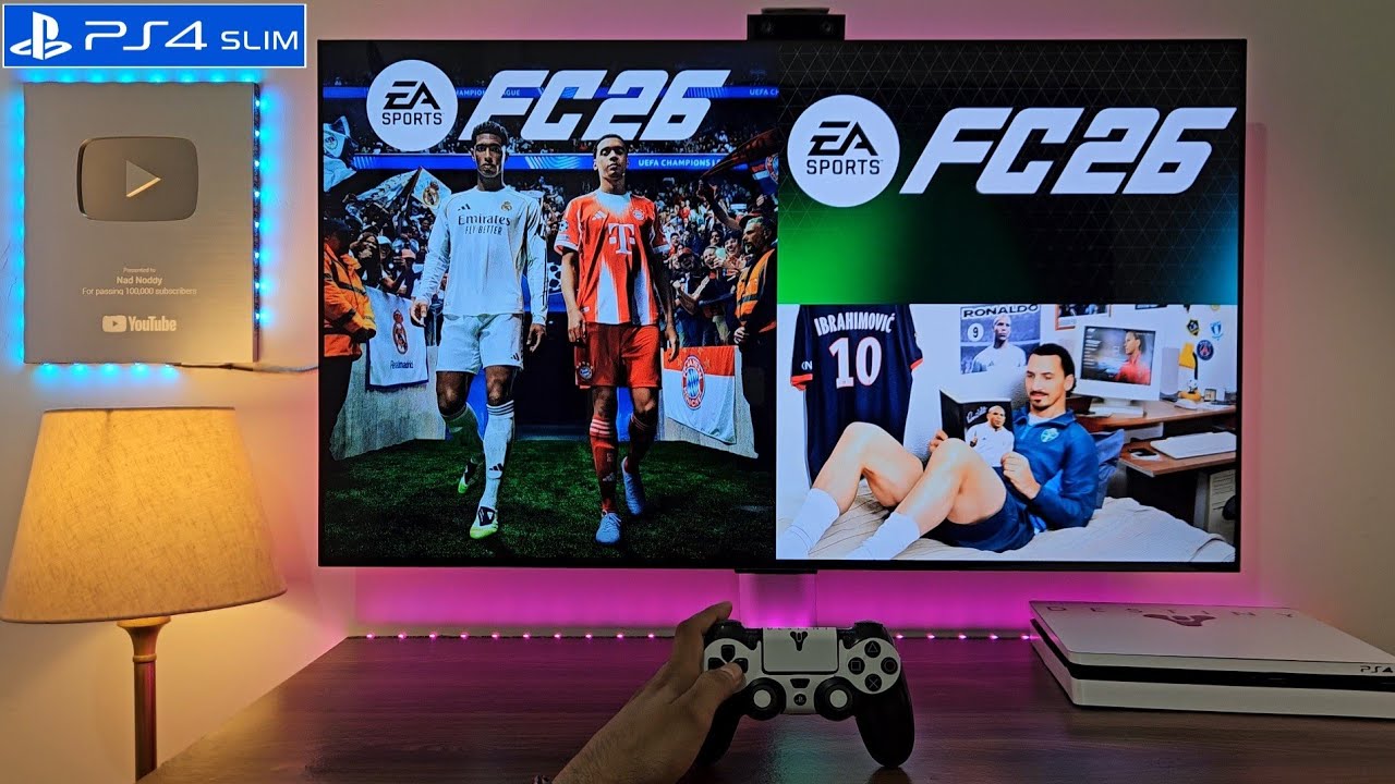 Геймплей EA FC26 (PS4 Slim)