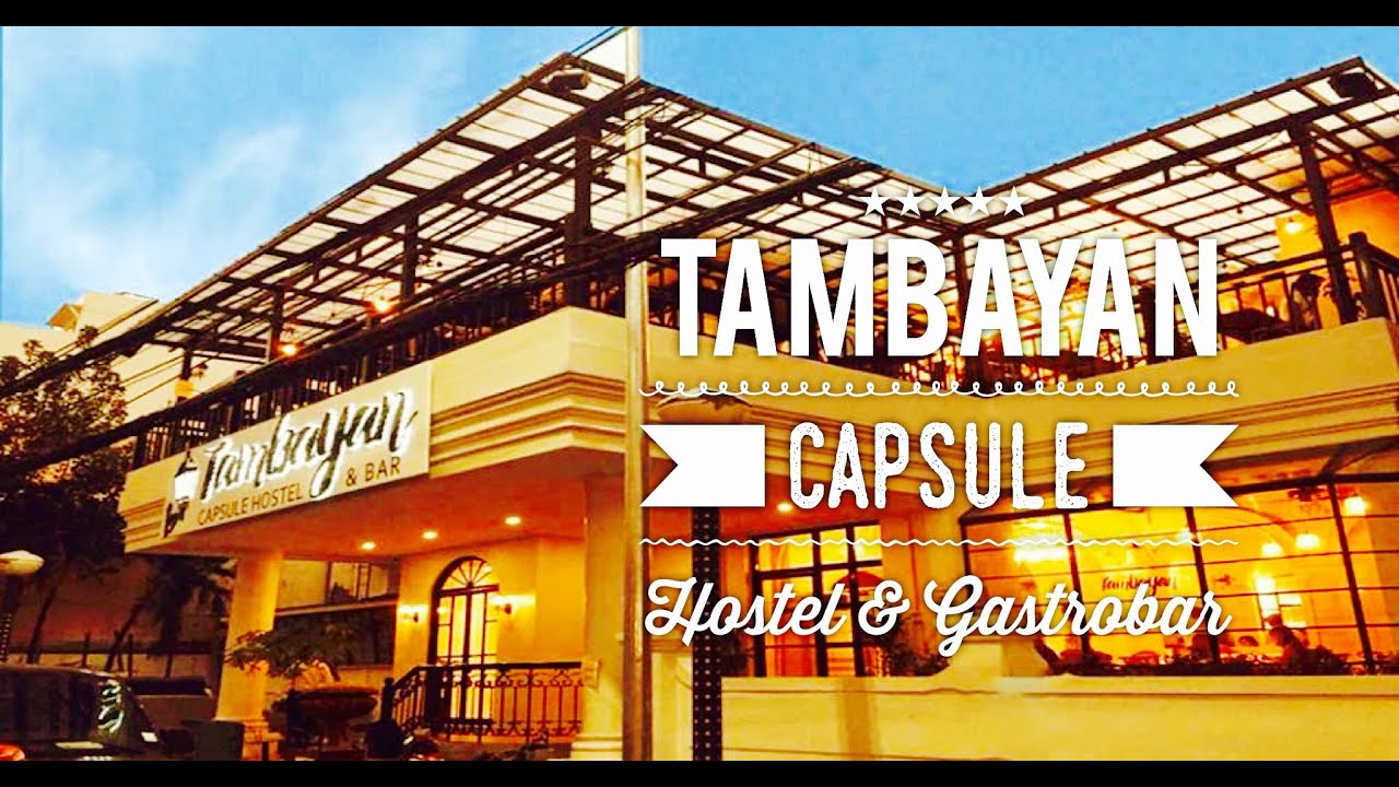 Tambayan Capsule Hostel and Gastrobar Tour Overview Malate Manila by HourPhilippines.com
