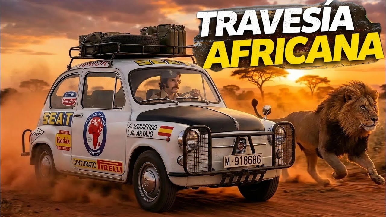 CRUZAR ÁFRICA EN UN SEAT 600: INCREÍBLE PERO CIERTO