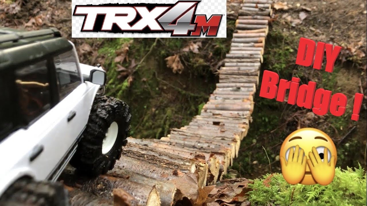 DIY Bridge for the Traxxas TRX4M Rock Crawler RC Truck