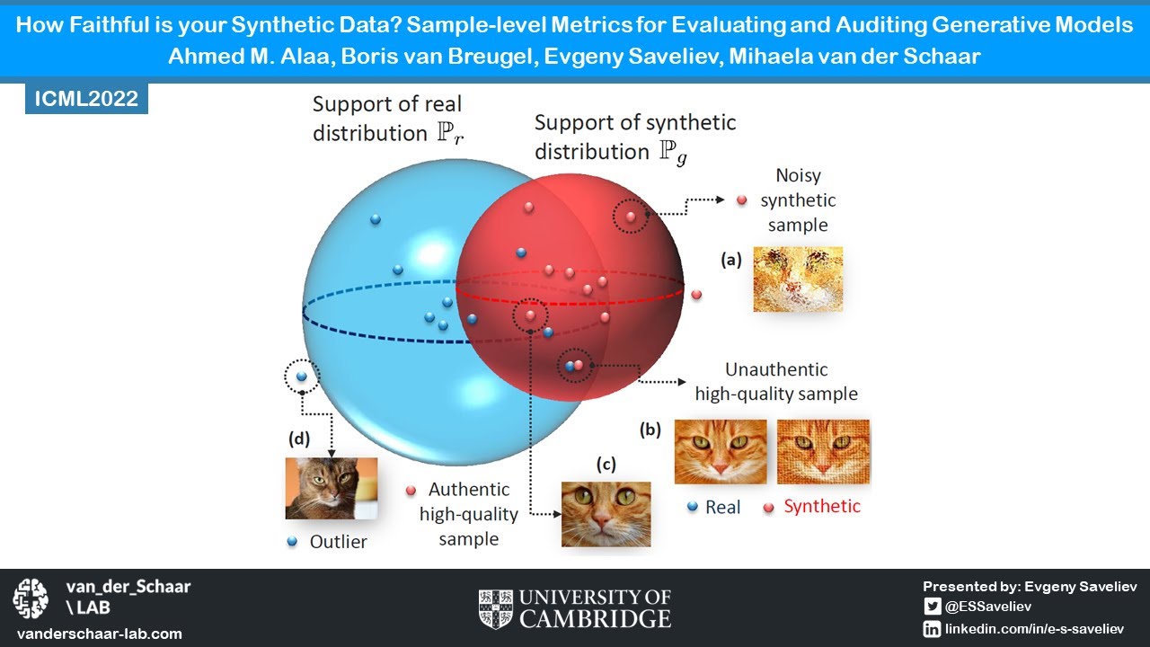 ICML2022: How Faithful is your Synthetic Data?