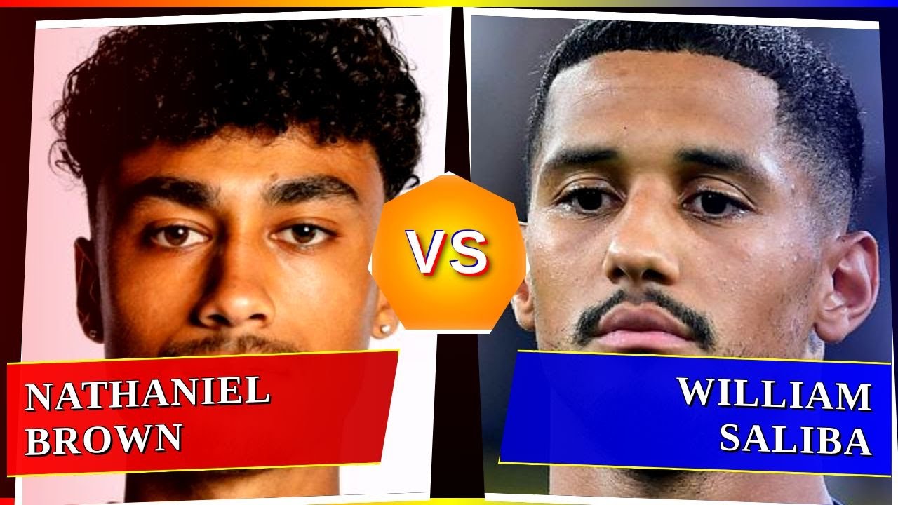 Nathaniel Brown vs William Saliba - Who's Better? ⚽