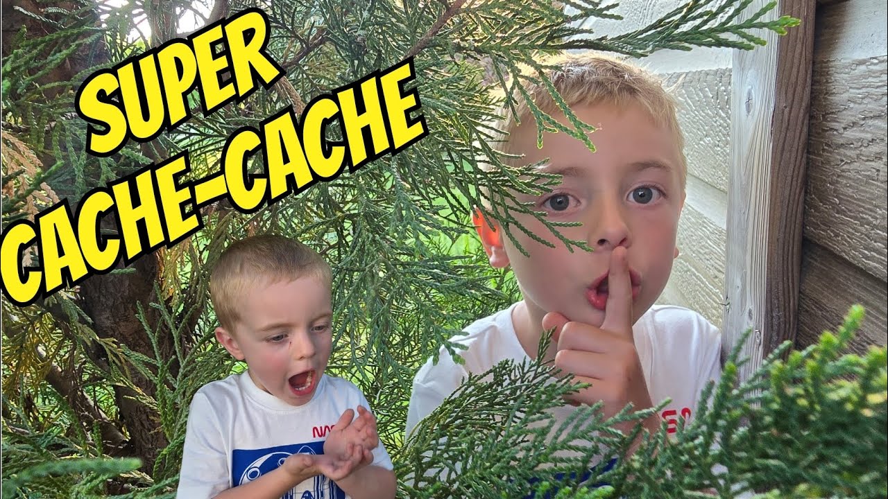 SUPER CACHE-CACHE EN VACANCES !