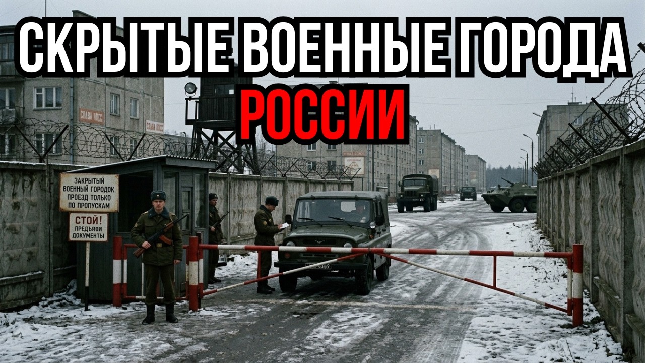 12 САМЫХ СЕКРЕТНЫХ ВОЕННЫХ ГОРОДОВ РОССИИ (ВХОД ЗАПРЕЩЕН)