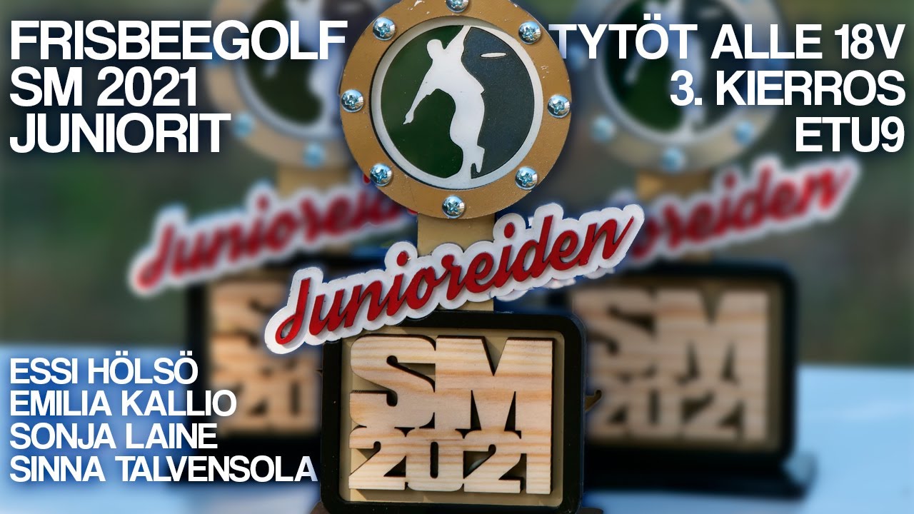 Frisbeegolf SM 2021 Juniorit - FJ18 KÄRKI K3E9