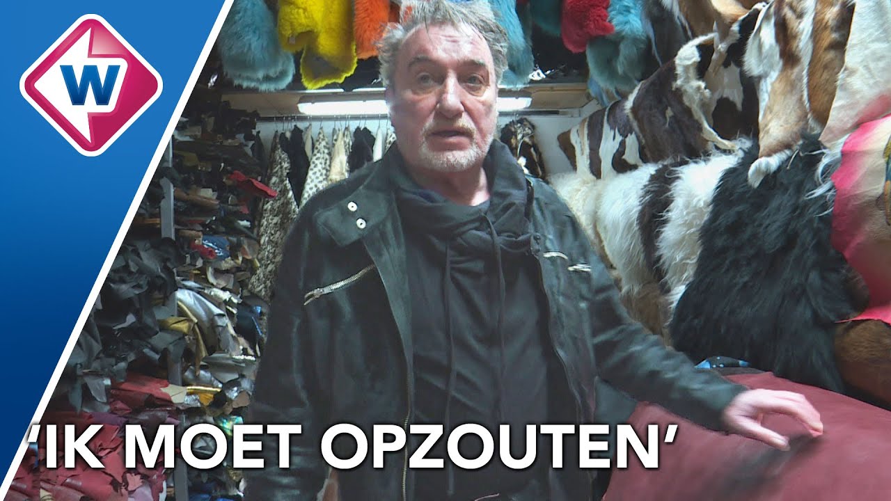 Leerlooier Ren&eacute; moet 40.000 kilo aan leer verhuizen