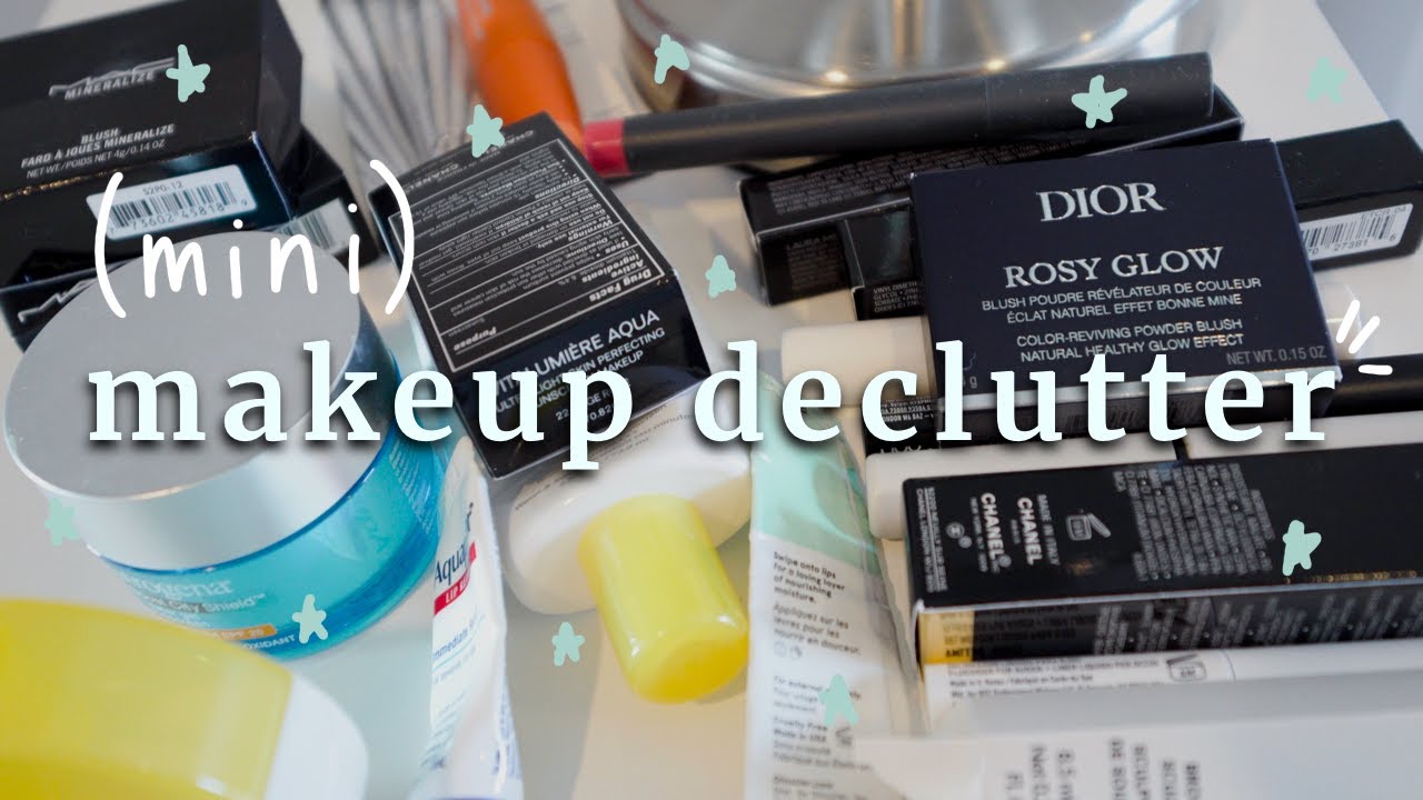 quick makeup declutter | refresh for spring 💐
