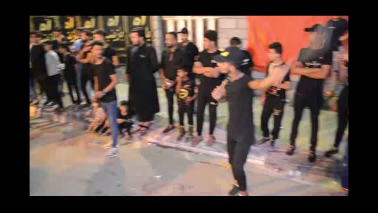 استعراض موكب عبد الله الرضيع عند منصة موكب ذو الفقار.  محرم ٢٠١٩