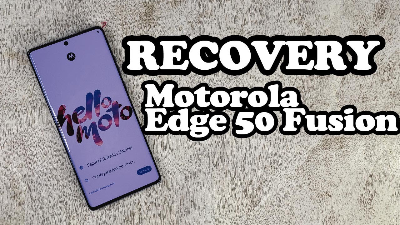Motorola Edge 50 Fusion a ESTADO DE FABRICA Recovery