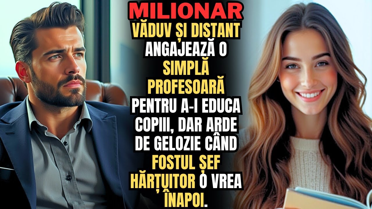 VĂDUV ȘI DISTANT angajează o SIMPLĂ PROFESOARĂ. Gelos când FOSTUL ȘEF HĂRȚUITOR o vrea ÎNAPOI.