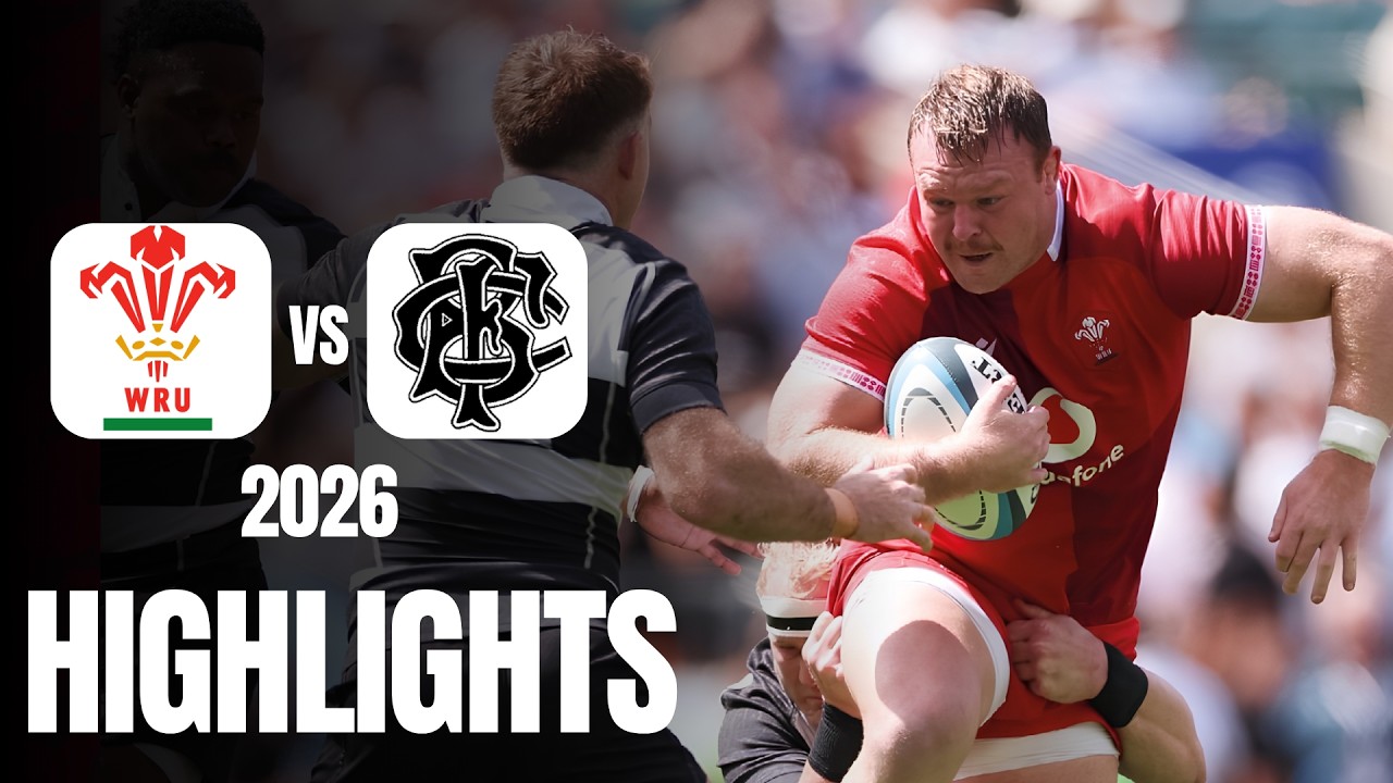 Wales vs Barbarians Highlights | International Rugby Union 2026 | Epic Killik Cup Clash!