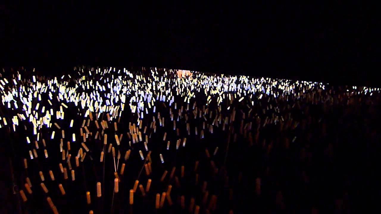 Interactive modern art installation