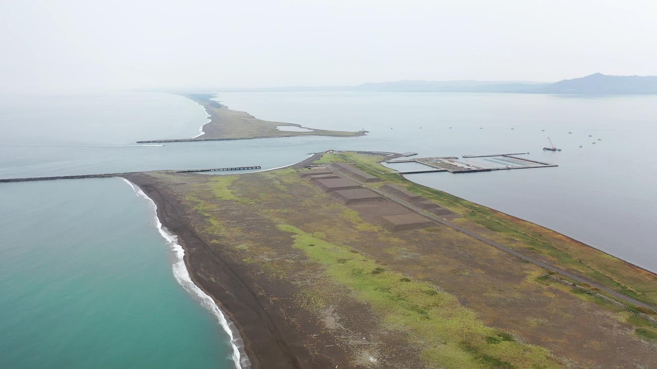 オホーツクの湖沼と湿原を往く＃8 ー1　サロマ湖（第１湖口付近）