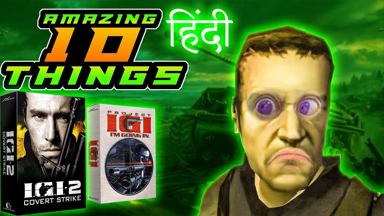 TOP 10 Amazing Things About IGI Games in Hindi | IGI Origins in Hindi