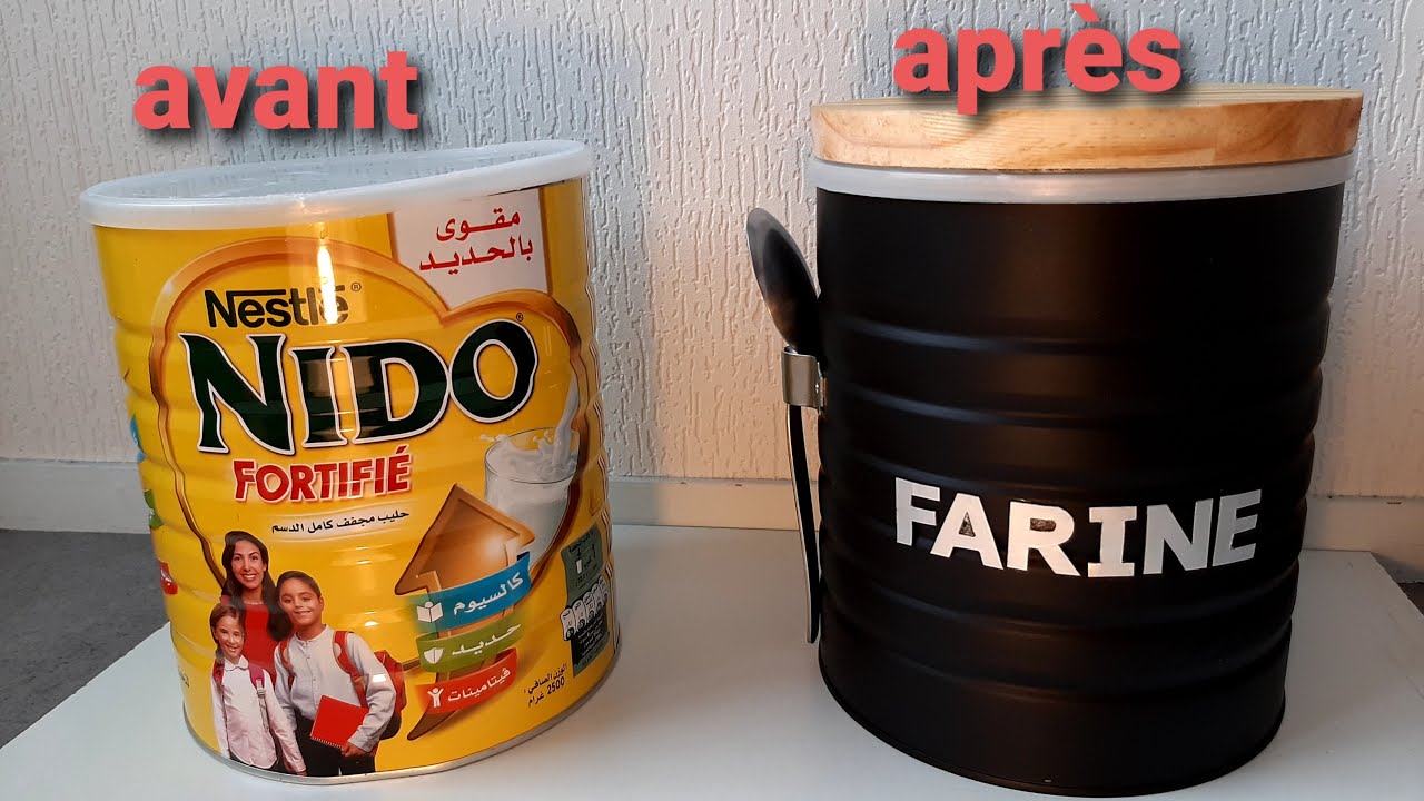 diy boite métallique 💡♻