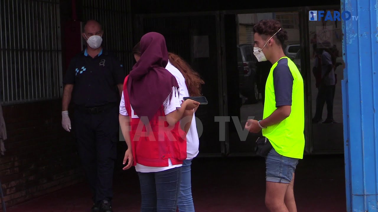 PCR negativa en el posible caso de coronavirus en las naves del Tarajal