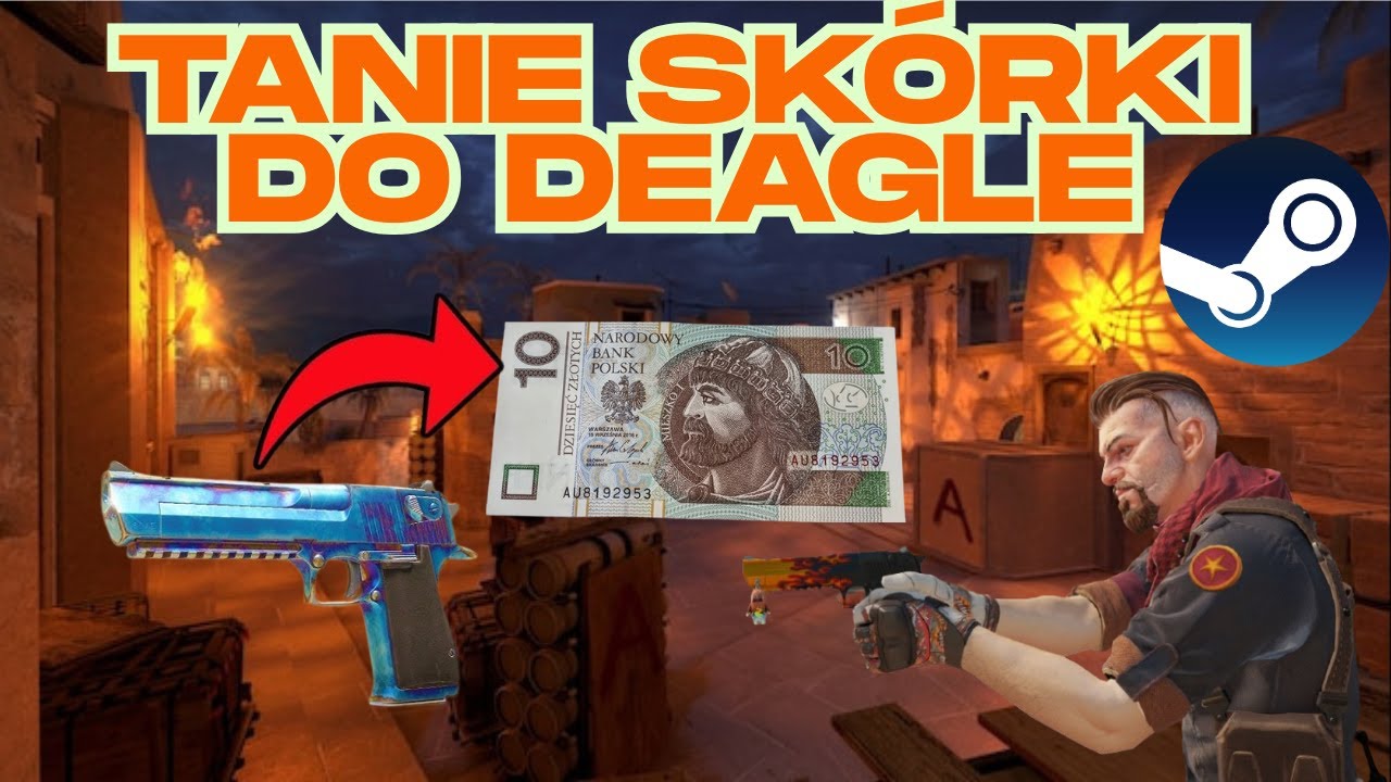 Najładniejsze Tanie Skórki do Deagle’a w CS2