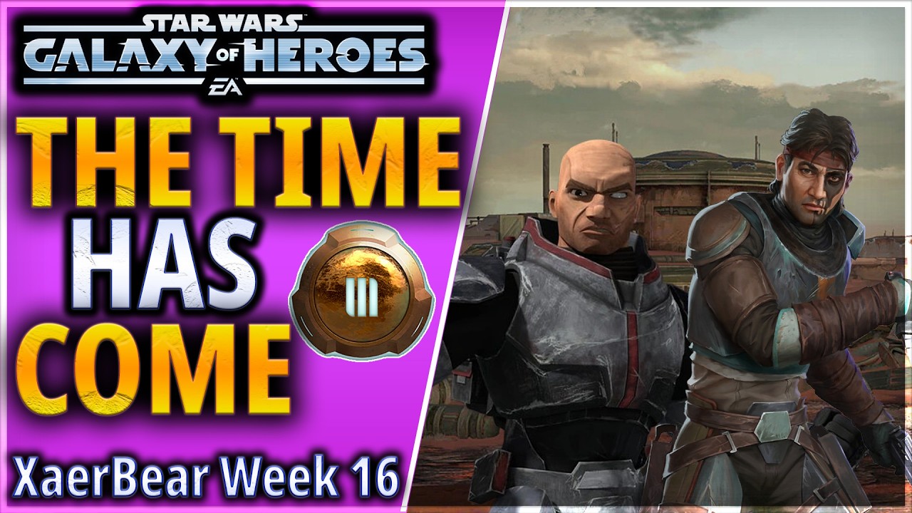 Я только что узнал что-то невероятное | XaerBear Неделя 16 #swgoh