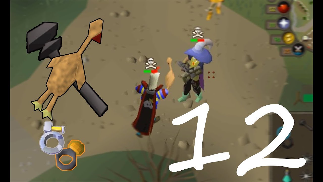 [OSRS] Obby pure pking #12 | Rubber Chicken