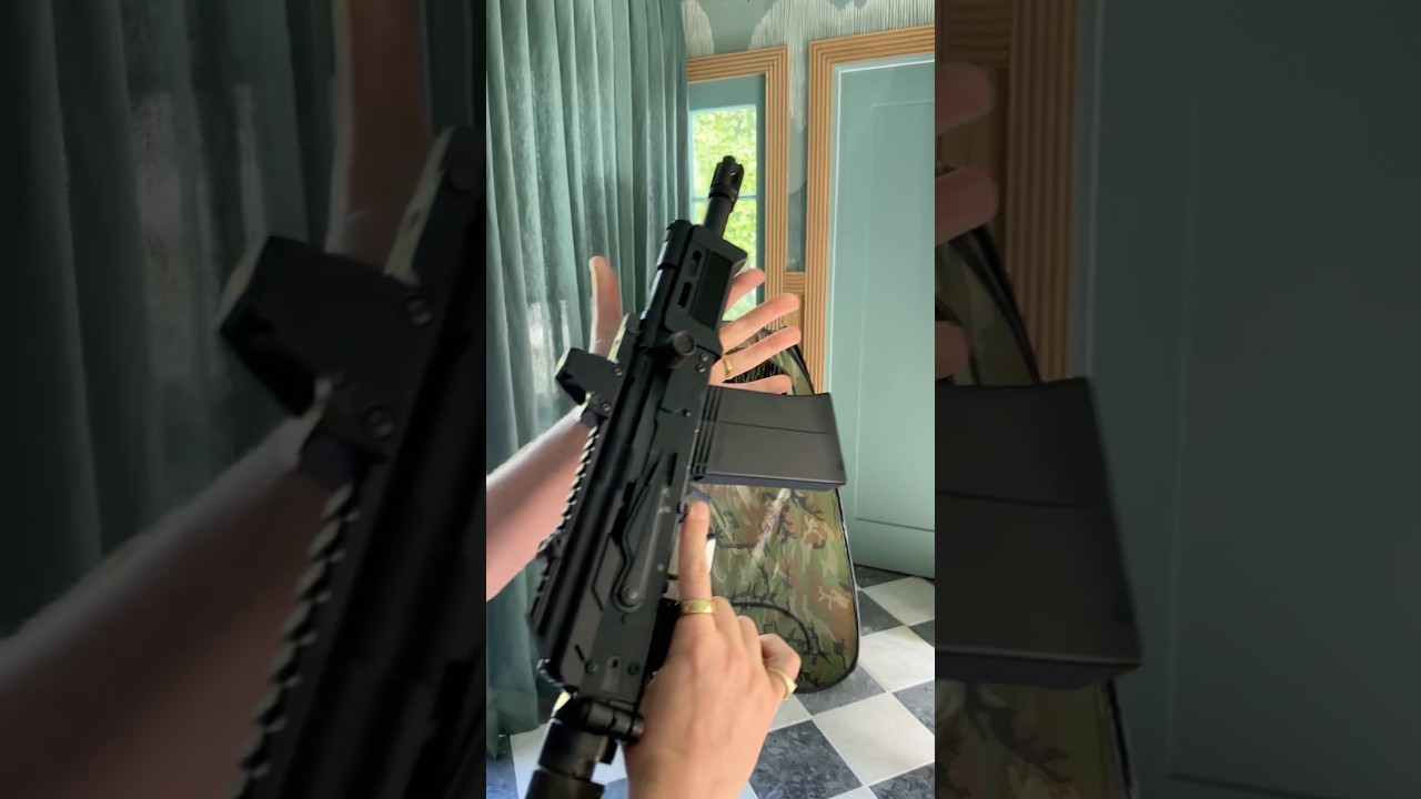 Газовое ружье TM SAIGA 12 SBS!! #страйкбол #нереально
