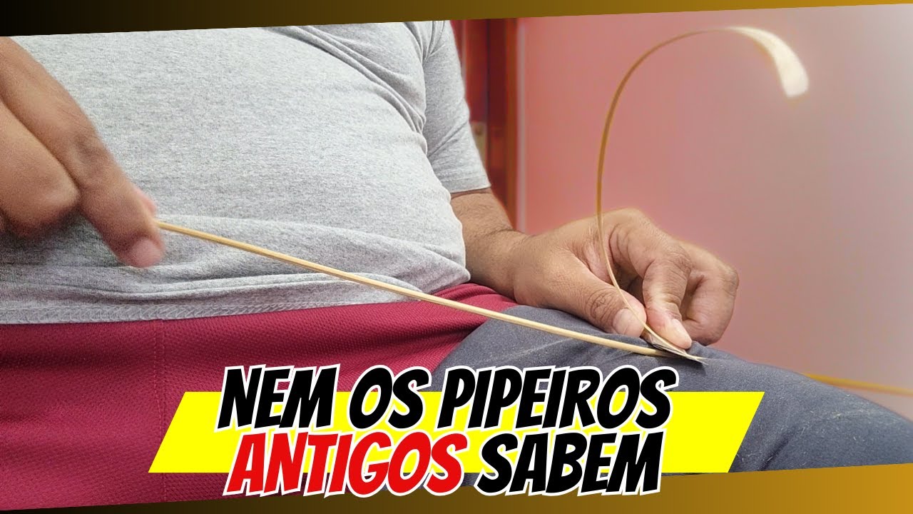 AFINAÇÃO DAS VARETAS DE PIPA - VEM APRENDER | ESCOLA DE PIPEIROS ENSINA
