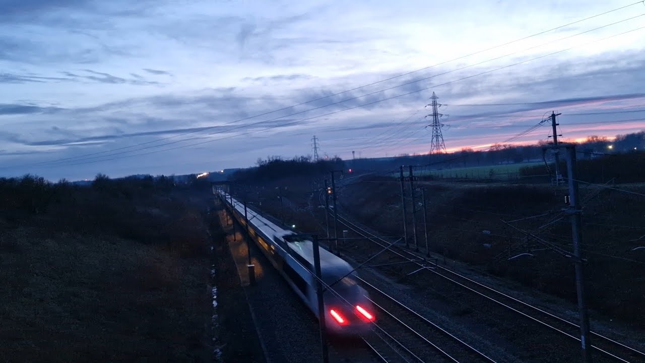 Spot sur la lgv nord le 22 décembre 2025 ( commune de Roeux )