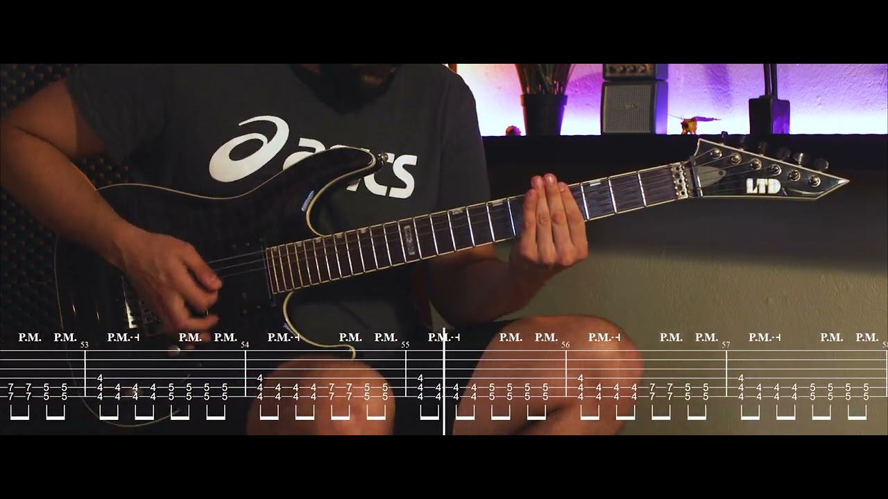 Electric Callboy - SPACEMAN (Guitar Cover VideoTab) SCROLLING TABS ON SCREEN! | by @JaviAEP