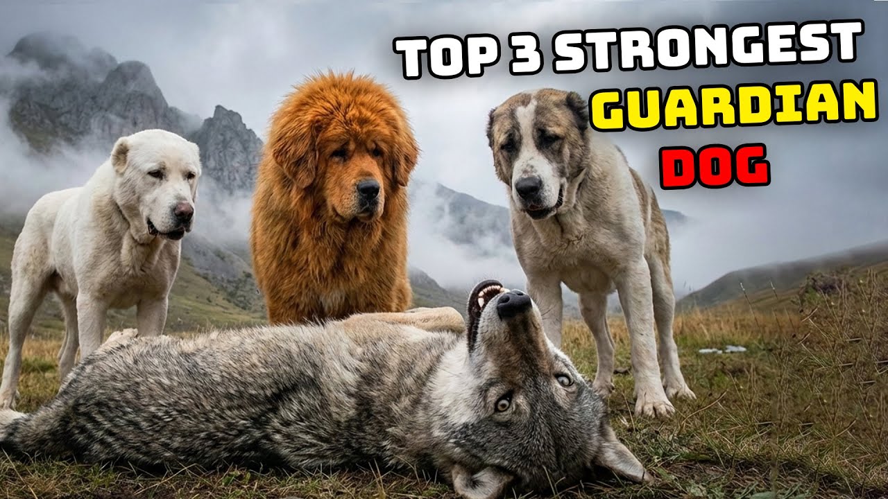Top 3 Strongest Dogs in Central Asia 🐕🔥