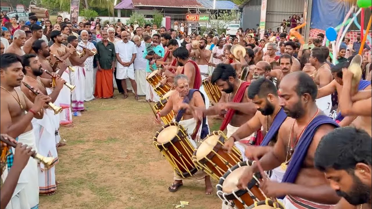 Pandi Melam🔥| Cheranalloor Sankarankutty Marar | Pisharath Sreekrishnaswsmy Temple Cheruvaloor