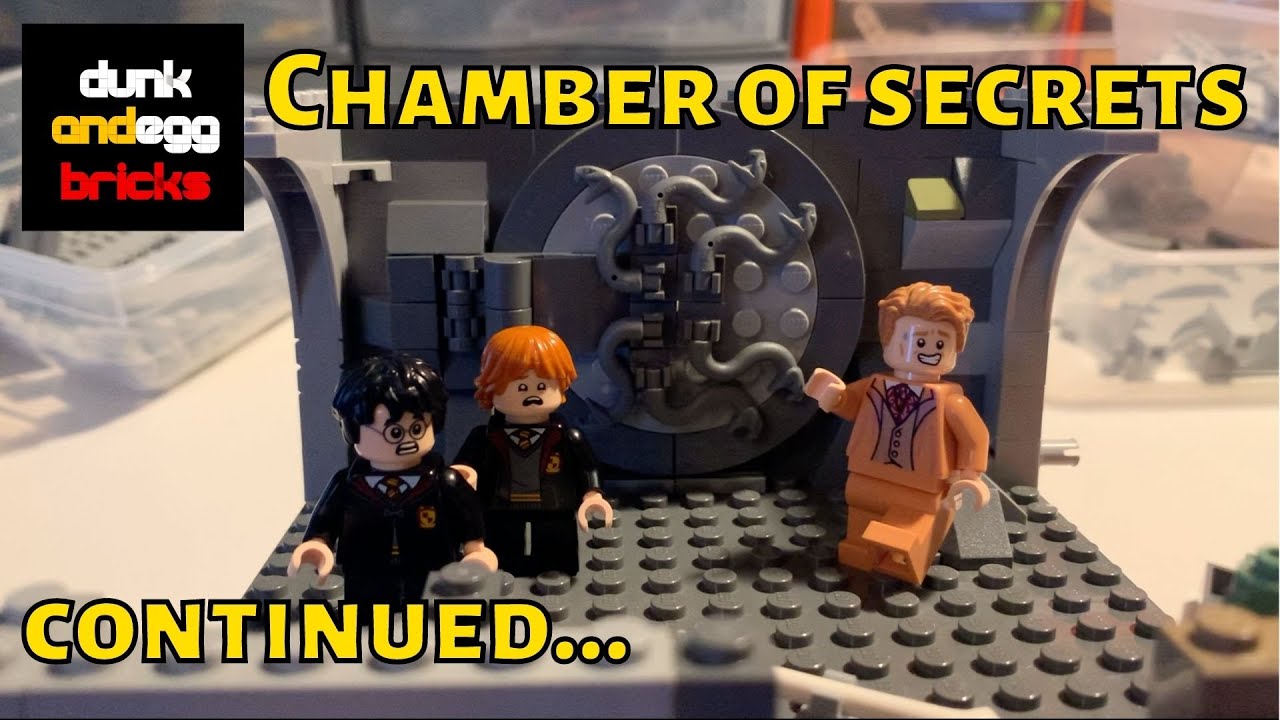 LEGO Harry Potter Hogwarts MOC Part 44 - Continuing the Chamber of Secrets (Part 2)