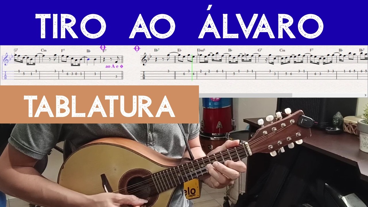 Como tocar TIRO AO ÁLVARO no Bandolim | Tutorial